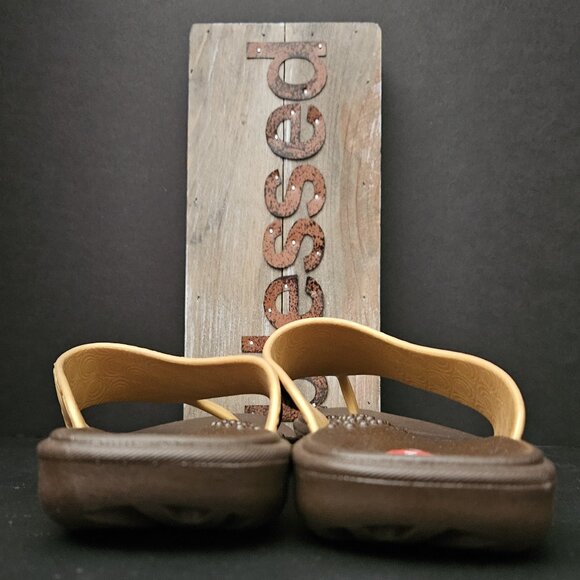 Okabashi Women's Flip Flops Made in USA Size L (9.5-10.5) - Picture 5 of 11